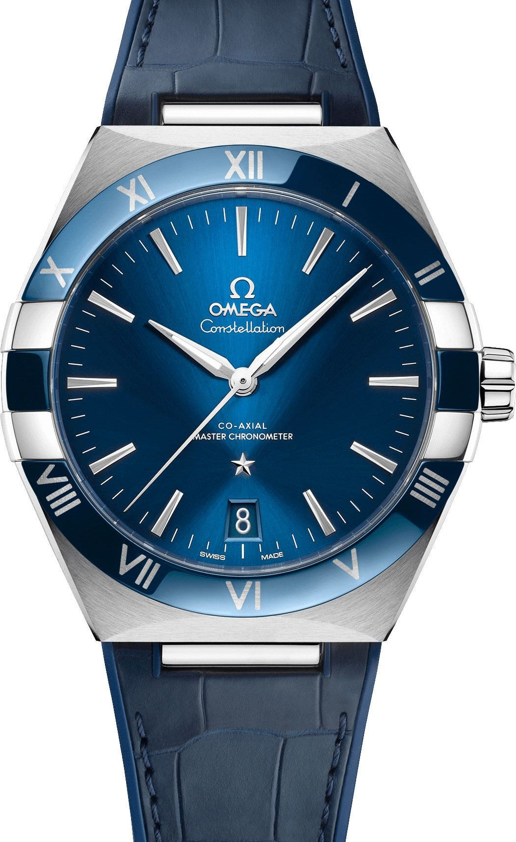 Omega Constellation Niebieski 41 mm Stal 131.33.41.21.03.001