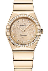 Omega Constellation Żółty 28 mm Żółte złoto 131.55.28.60.58.001