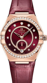 Omega Constellation Czerwony 34 mm Złoto różowe 131.58.34.20.61.001