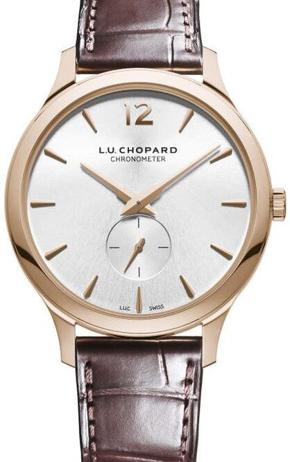 Chopard L.U.C Xps Srebrny 40 mm Złoto różowe 161948-5001