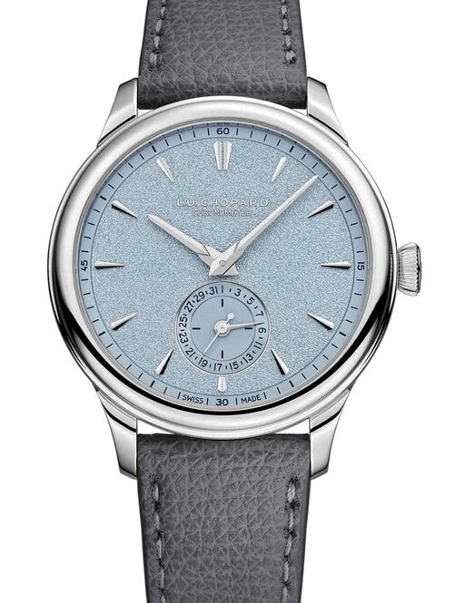 Chopard L.U.C Niebieski 39 mm Platyna 161954-9001