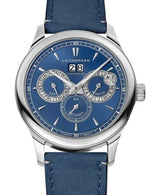 Chopard L.U.C Perpetual Twin Niebieski 43 mm Stal 168561-3003