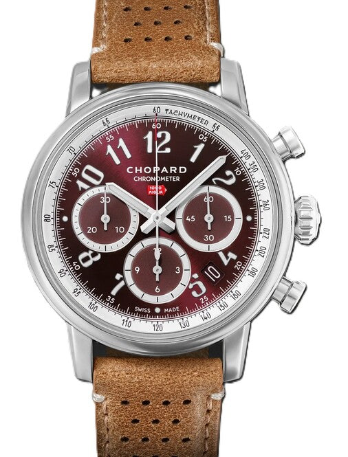 Chopard Mille Miglia Classic Chronograph Czerwony 40 mm Stal 168619-3003