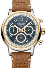 Chopard Mille Miglia Classic Chronograph Niebieski 40 mm Złoto/Stal 168619-4001