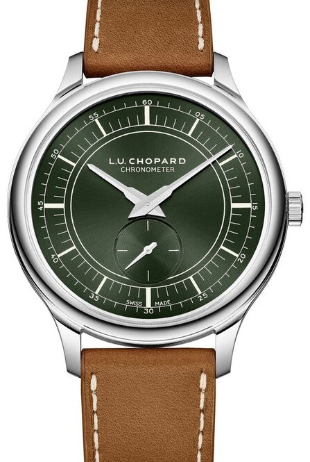 Chopard L.U.C Zielony 40 mm Stal 168629-3001