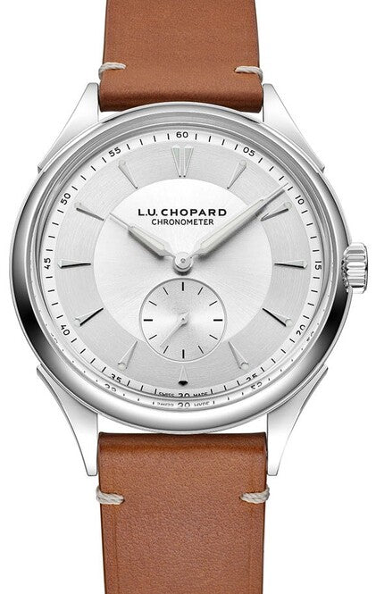Chopard L.U.C Srebrny 39 mm Stal 168631-3001