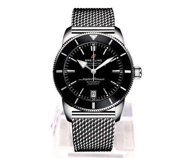 Breitling Steel Black Superocean Heritage II 42 mm