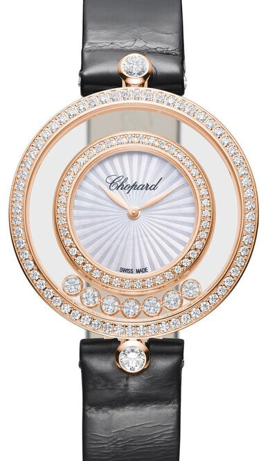 Chopard Happy Diamonds Icons Masa perłowa 32 mm Złoto różowe 209426-5201