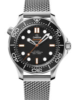 Omega Seamaster Diver Czarny 42 mm Stal 210.30.42.20.01.018