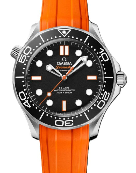 Omega Seamaster Diver Czarny 42 mm Stal 210.32.42.20.01.006