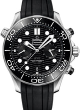 Omega Seamaster Diver 300 M Czarny 44 mm Stal 210.32.44.51.01.001