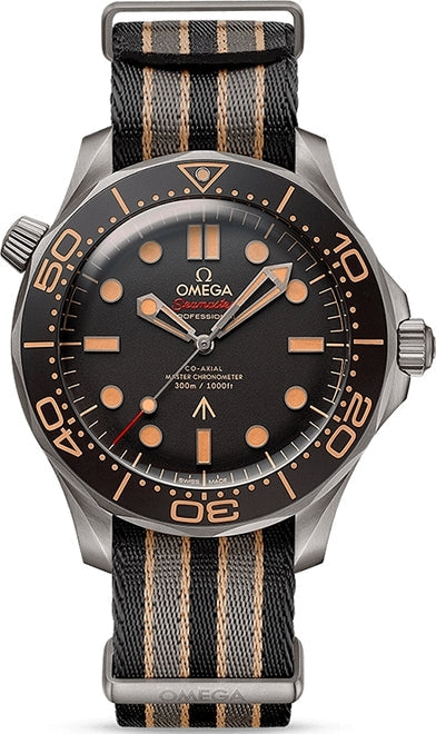 Omega Seamaster Diver 300 M 007 Czarny 42 mm Tytan