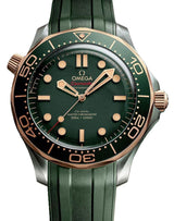 Omega Seamaster Diver 300 M Zielony 42 mm Tytan 210.92.42.20.10.001