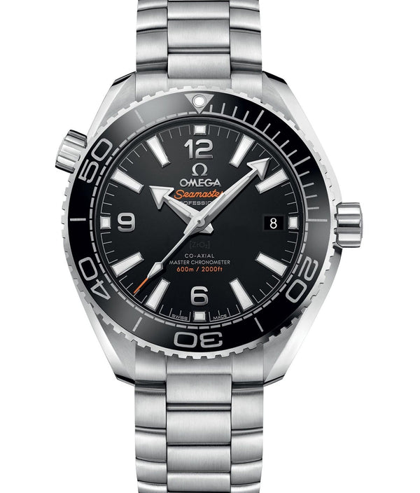 Omega Seamaster Planet Ocean 600 M Czarny 39.5 mm Stal