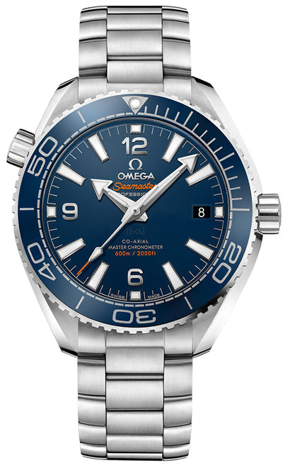 Omega Seamaster Planet Ocean 600 M Niebieski 39.5 mm Stal