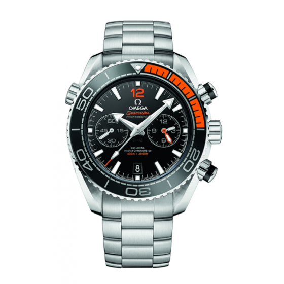 Omega Seamaster Planet Ocean 600 M Czarny 45.5 mm Stal
