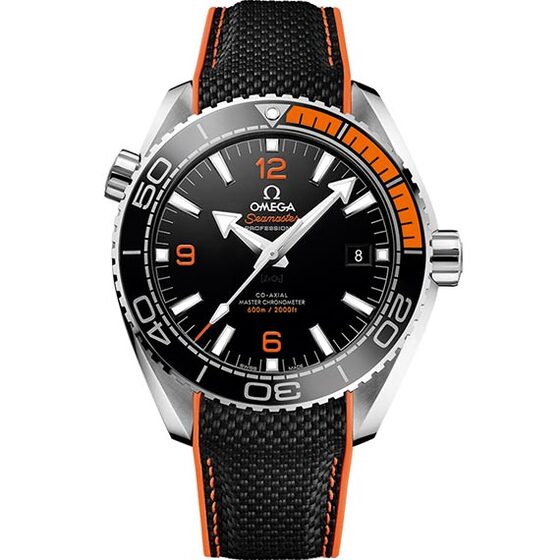 Omega Seamaster Planet Ocean 600 M Czarny 43.5 mm Stal