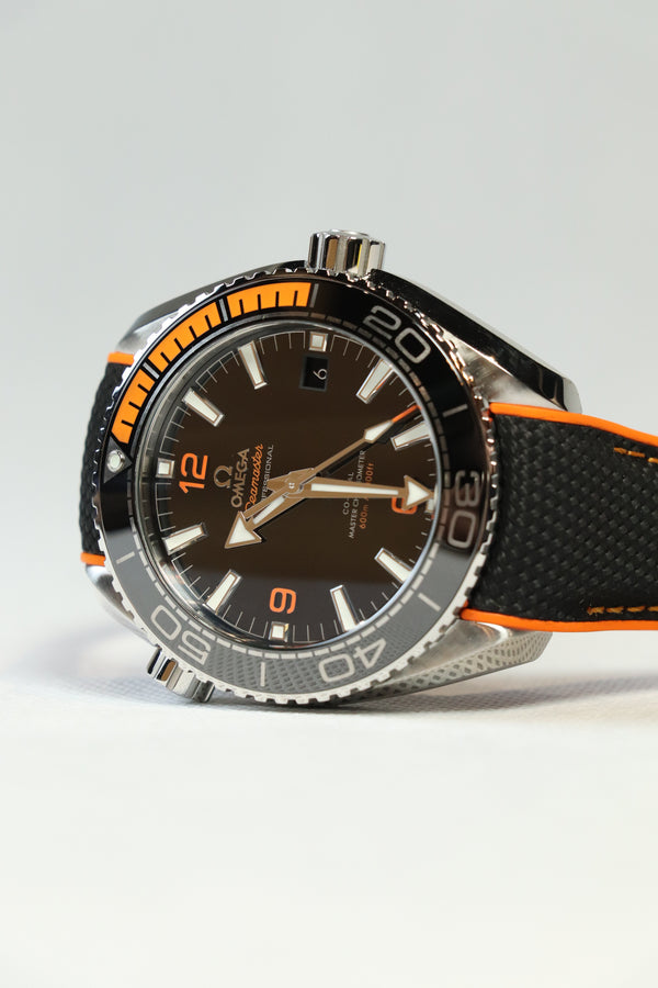 Omega Seamaster Planet Ocean 600 M Czarny 43.5 mm Stal