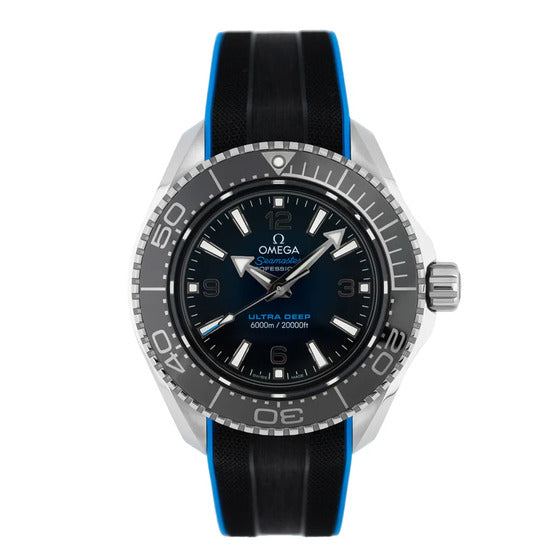 Omega Seamaster Planet Ocean 6000 M Niebieski 45.5 mm Stal