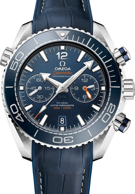 Omega Seamaster Planet Ocean 600 M Niebieski 45.5 mm Stal