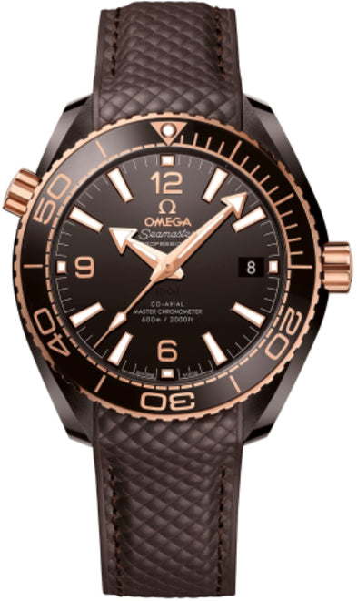 Omega Seamaster Planet Ocean 600 M Brązowy 39.5 mm Ceramika