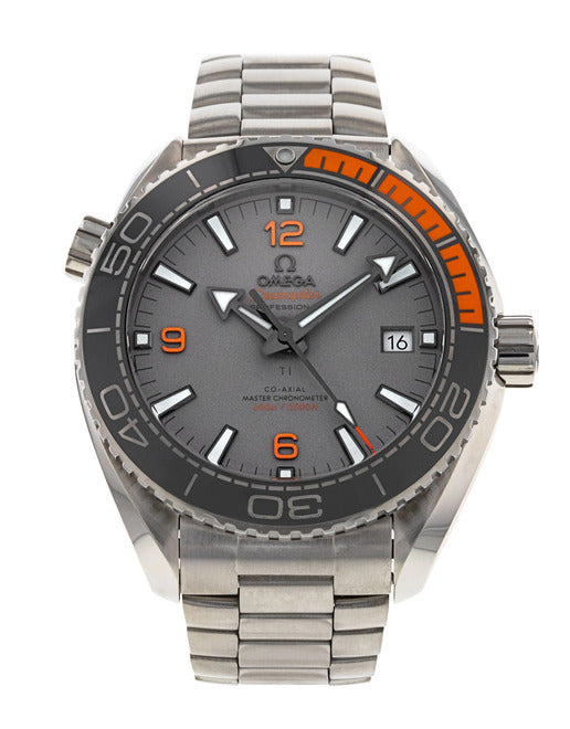 Omega Seamaster Planet Ocean 600 M Szary 43.5 mm Tytan