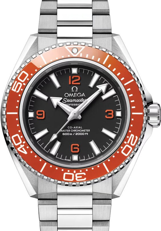 Omega Seamaster Planet Ocean Czarny 42 mm Stal
