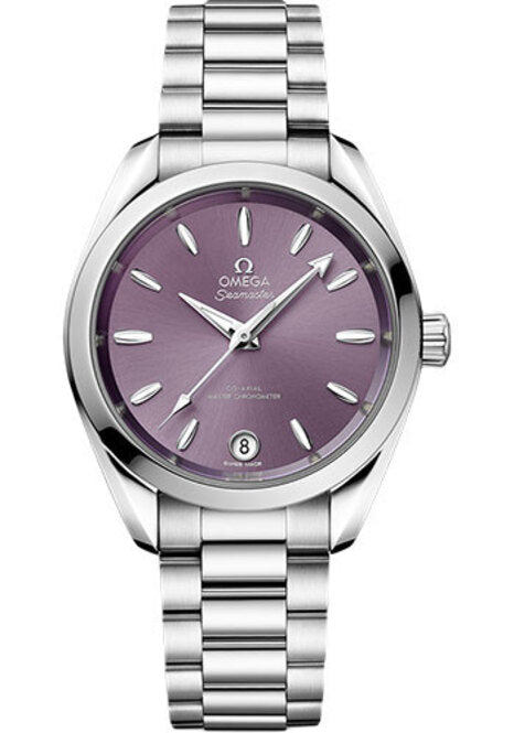 Omega Seamaster Aqua Terra 150M Co Axial 34mm Fioletowy Stal