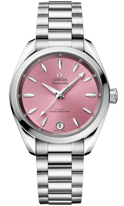 Omega Seamaster Aqua Terra 150M 34mm Muszla różowa Stal
