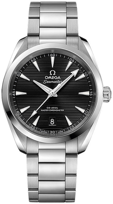 Omega Seamaster Aqua Terra 150M Co Axial 38mm Czarny Stal