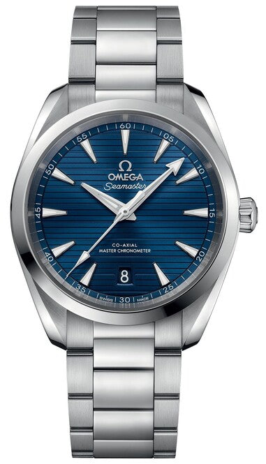 Omega Seamaster Aqua Terra 150M Co Axial 38mm Niebieski Stal