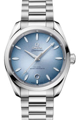 Omega Seamaster Aqua Terra 150M Co Axial Niebieski 38 mm Stal 220.10.38.20.03.004