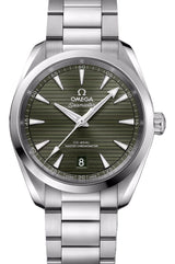 Omega Seamaster Aqua Terra 150 M Zielony 38 mm Stal 220.10.38.20.10.003