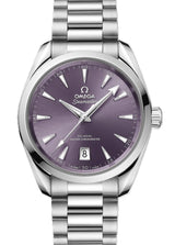 Omega Seamaster Aqua Terra Fioletowy 38 mm Stal 220.10.38.20.10.004