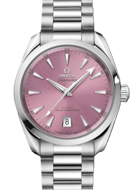 Omega Seamaster Aqua Terra Różowy 38 mm Stal 220.10.38.20.10.005