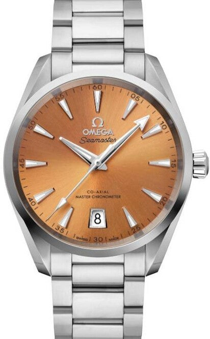 Omega Seamaster Aqua Terra Pomarańczowy 38 mm Stal 220.10.38.20.12.001