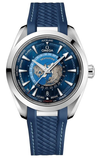 Omega Seamaster Aqua Terra 150M 43mm Niebieski Stal