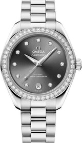 Omega Seamaster Aqua Terra Szary 30 mm Stal 220.15.30.20.56.001