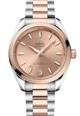 Omega Seamaster Aqua Terra Różowy 34 mm Złoto/Stal 220.20.34.20.10.001