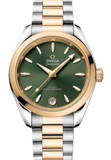 Omega Seamaster Aqua Terra Zielony 34 mm Złoto/Stal 220.20.34.20.10.002