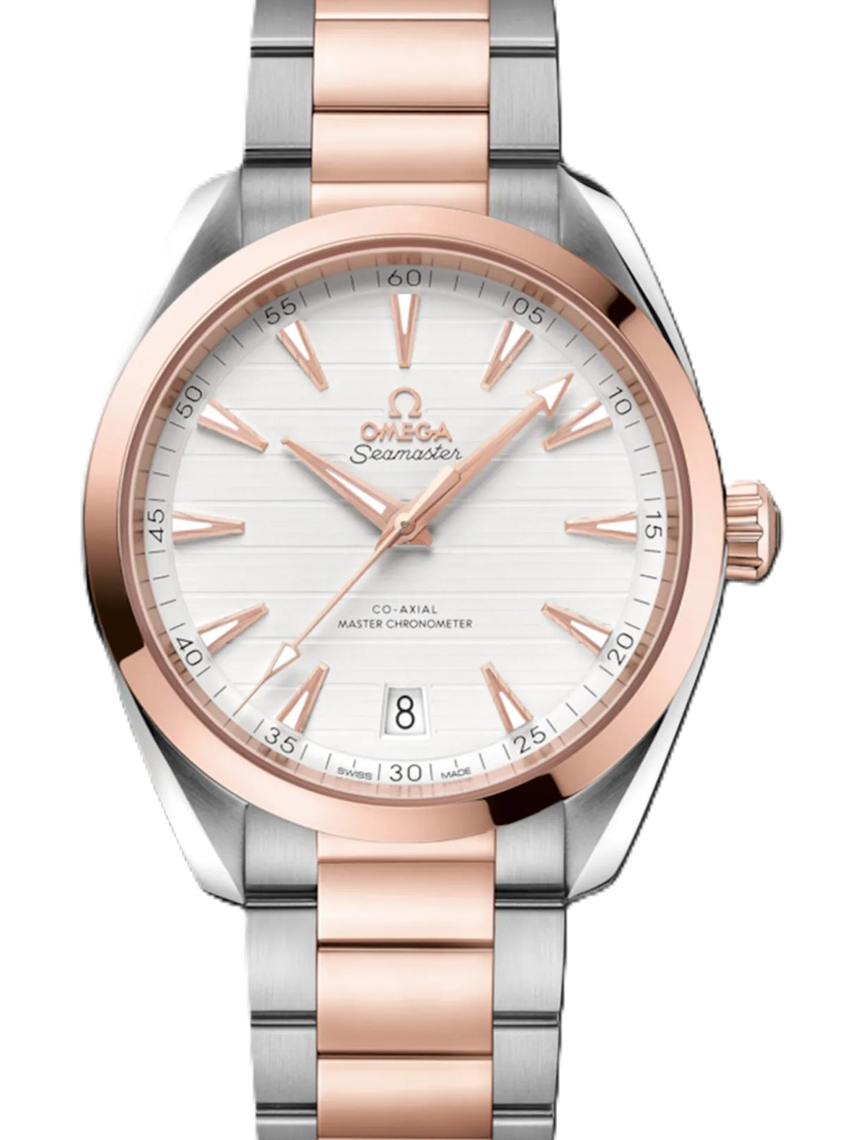 Omega Seamaster Aqua Terra 150 M Srebrny 41 mm Zloto/Stal 220.20.41.21.02.001