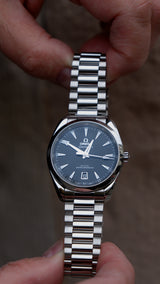 Omega Seamaster Aqua Terra Czarny 38 mm Stal 220.10.38.20.01.004