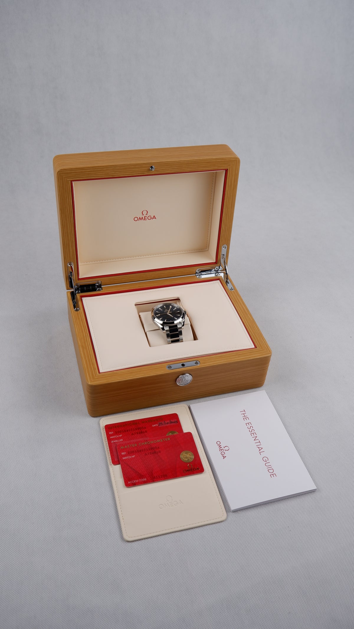 Omega Seamaster Aqua Terra 150 M Niebieski 41 mm Stal 220.10.41.21.03.004