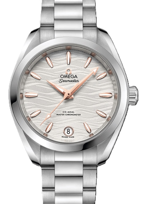 Zegarek damski Omega Seamaster Aqua Terra 150 M Srebrny 34 mm Stal 220.10.34.20.02.001