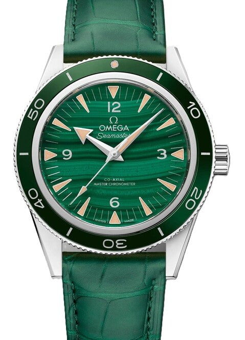 Omega Seamaster Zielony 41 mm Platyna 234.93.41.21.99.001