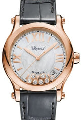 Chopard Happy Sport Masa perłowa 36 mm Złoto różowe 274808-5008