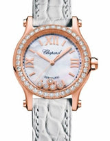 Chopard Happy Sport Masa perłowa 30 mm Złoto różowe 274893-5010
