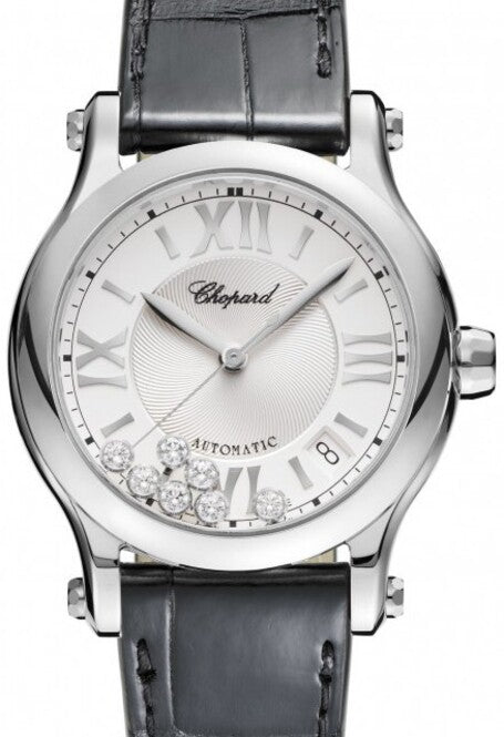 Chopard Happy Sport Srebrny 36 mm Stal 278559-3001