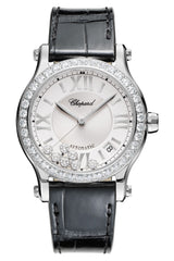 Chopard Happy Sport Srebrny 36 mm Stal 278559-3003