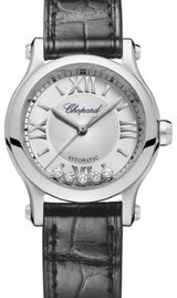 Chopard Happy Sport Srebrny 30 mm Stal 278573-3011